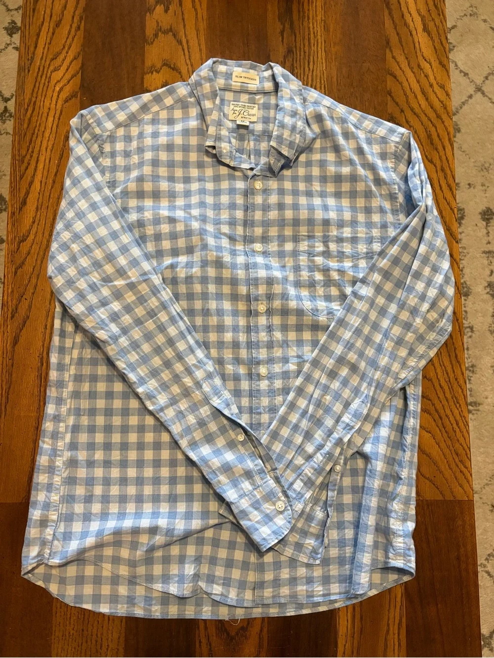 J. Crew untucked slim